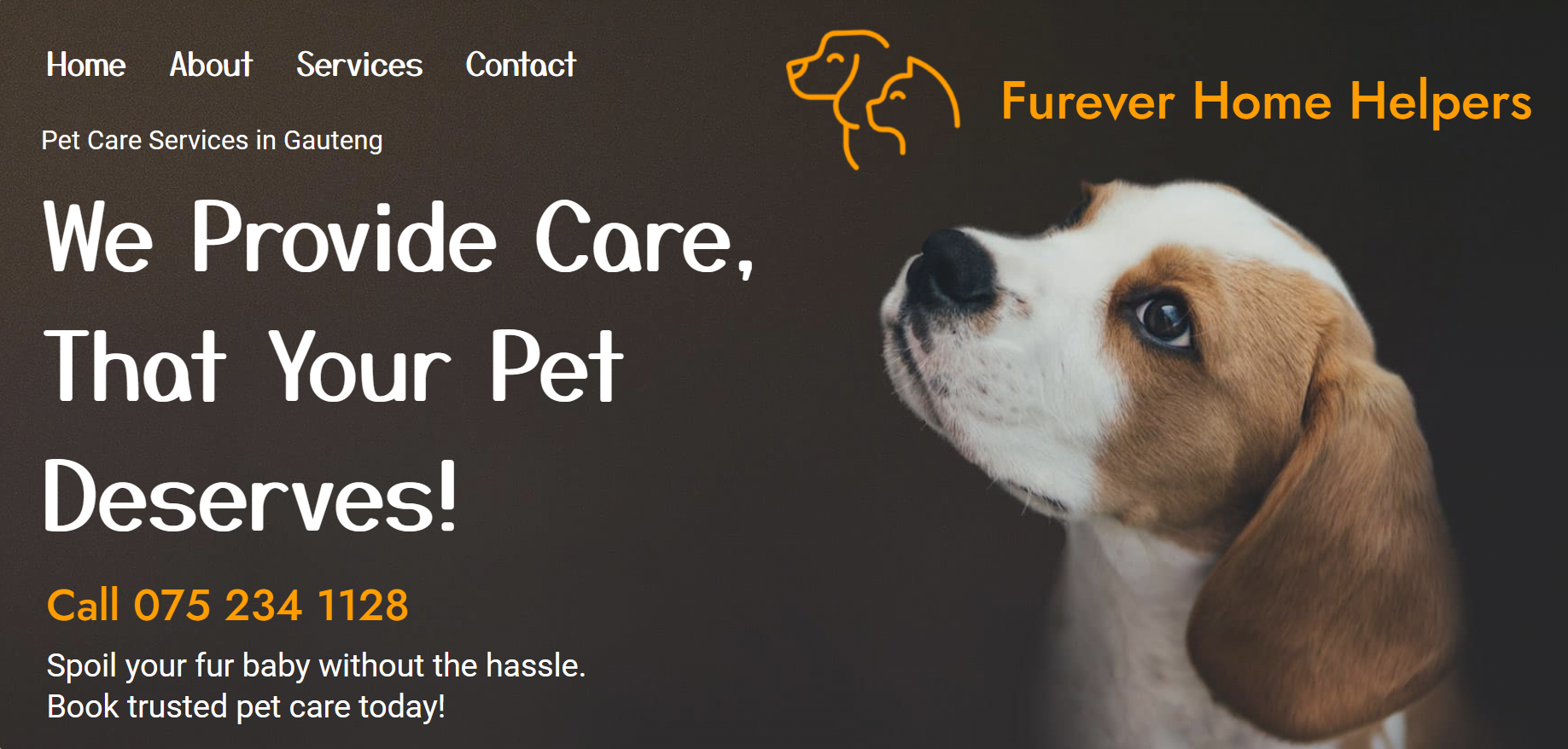 We Provide Pet Care